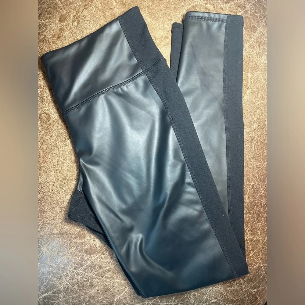 Athleta Gleam Faux Leather Panel
Leggings- Black Size S - Picture 4 of 8